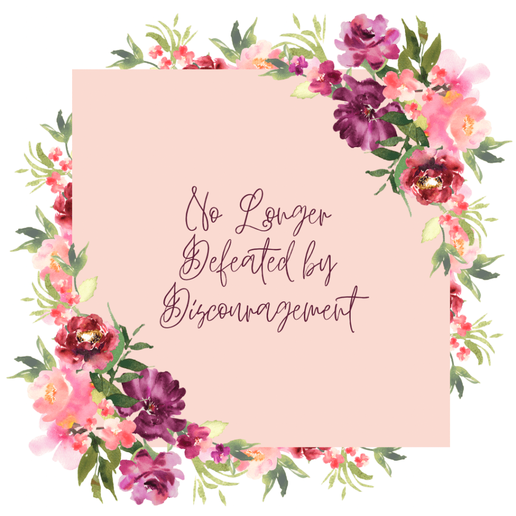 “No Longer Defeated by Discouragement” – Guest Post on Faith to Follow&nbsp;Blog